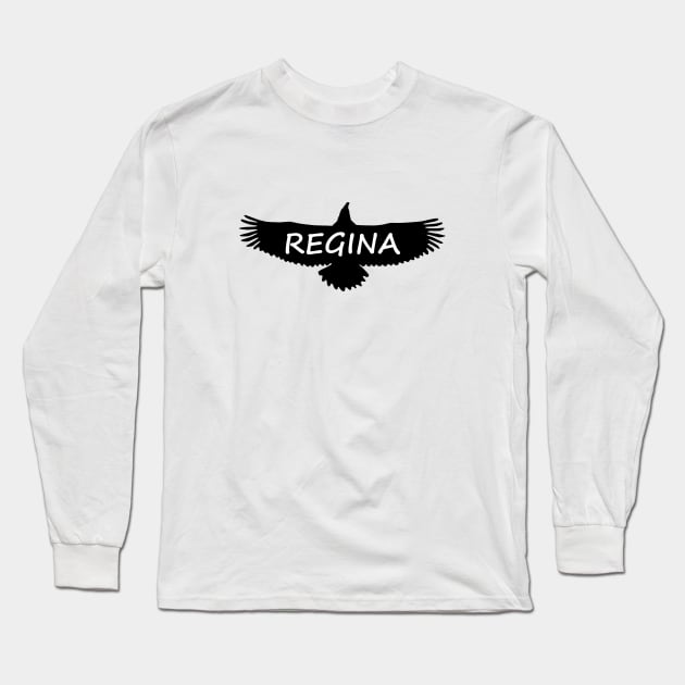 Regina Eagle Long Sleeve T-Shirt by gulden